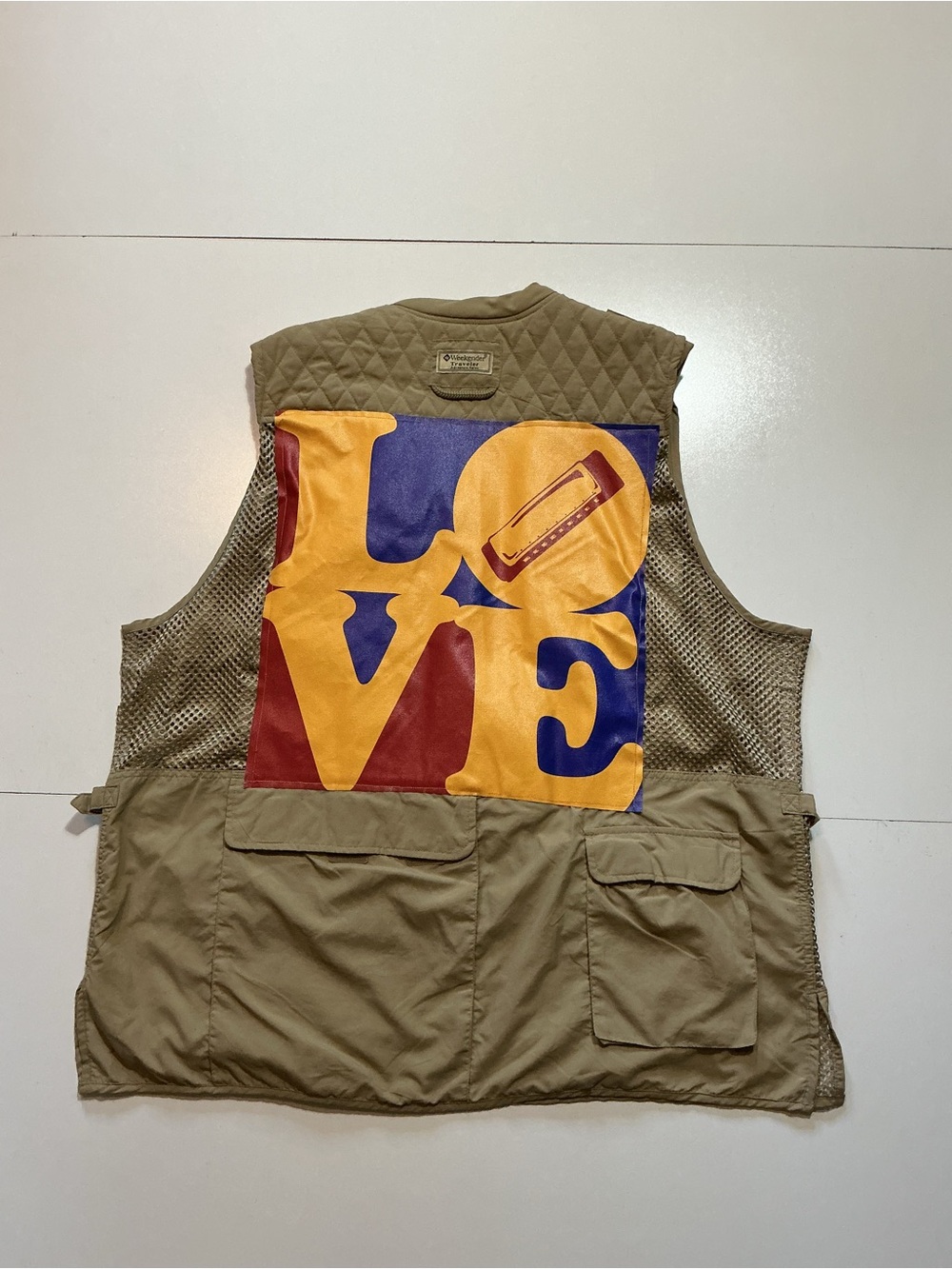 Weekender Traveler Adventure Love Harmonica Photography Safari Vest Jacket
